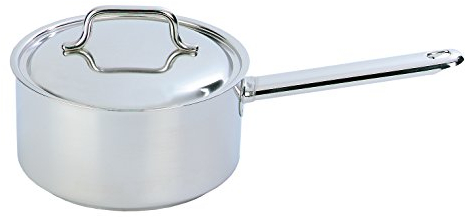 Demeyere Apollo Stieltopf mit Deckel 16 cm Durchm., 1,5 Liter V., 8cm h.