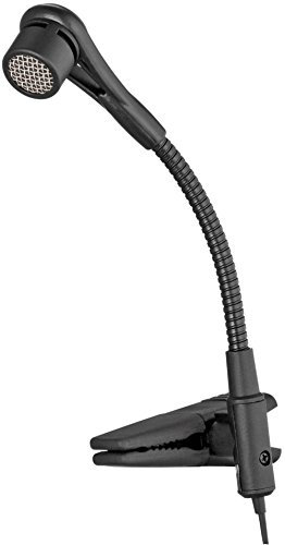 Beyerdynamic AMS-TG-I57C - Micrófono de Condensador (dinámico cardioide, con Clip), Color Negro