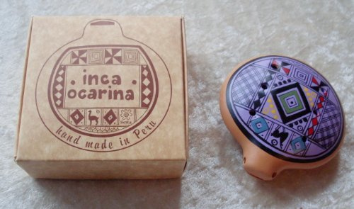 Ocarina Inca, flauto tradizionale peruviano, commercio equo e solidale, viola.