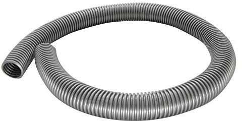 Othmro 1 manguera roscada duradera de 32 mm x 39 mm x 1000 mm, tubo flexible de EVA, manguera central para aspiradoras industriales, color gris