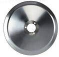 Lama RASSPE affettatrice 220mm foro centrale 40mm - 3 fori fissaggio - diametro incavo coprilama 180mm Materiale C45