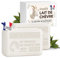 Savon Lait De Chevre Savon Visage - Produit Naturel Au beurre De Karité - Masque Peau Sensible - 2 SAVONS FRANÇAIS (200g) (Lait de Chèvre au Beurre de Karité)