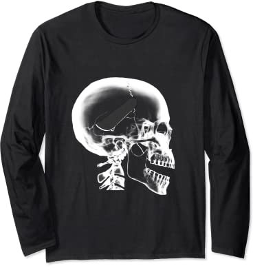 Skating Head Skateboard Waveboard Longboard Skater Langarmshirt