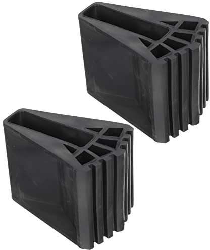 Cabilock 2er-Pack Leiterfußkappen Ohne Leiterbeine Für Holzfliesen Und Teppiche Hochwertige Gummipads Für Die Von Treppen