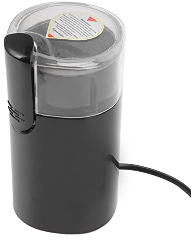 Alvinlite Coffee Grinder Electric, Spice Grinder, 50g Capacity Coffee Bean Grinder, for Corn Kernels, Herbs, Nuts(UK PLUG)