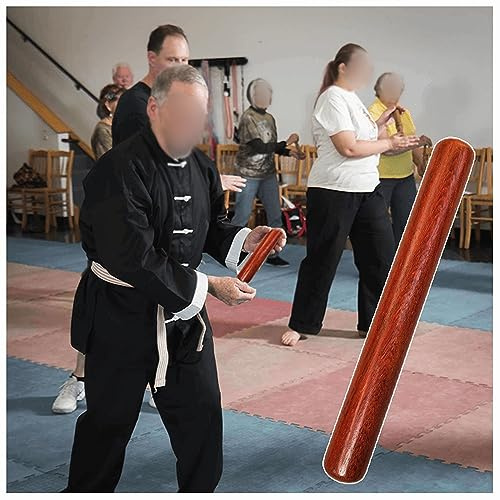 Tai Chi Lineal Stick,Traditionelle Chinesische Tai Chi Ruler, Kampfkunst Tai Chi Stick, Stärkung des Körpers Stab, Qigong-Fitnessgerät Für Kampfsport, 40cmx4cm