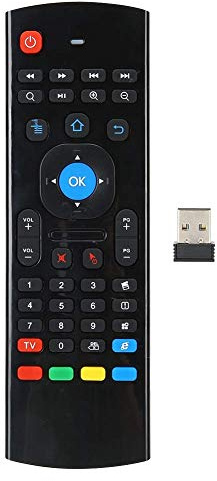Télécommande, Souris à Distance sans Fil MX3 2,4 G Portable sans Fil Air Fly Mouse Détection de Mouvement Télécommande Infrarouge Clavier Bluetooth Télécommande Combo pour TV PC