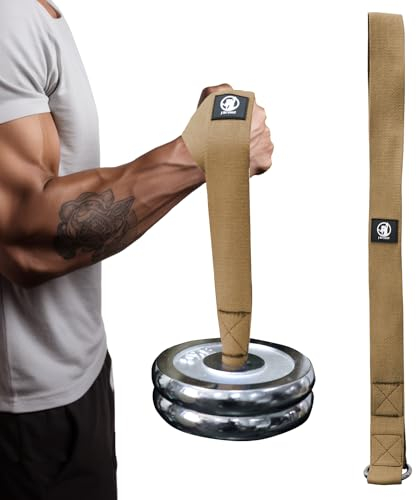 J Bryant Armwrestling träningsbälte lämplig för handledsunderarm och bicepsövningar kompatibel med 1 och 2 tums hantelskivor, multifunktionella träningsutrustning för hemmet