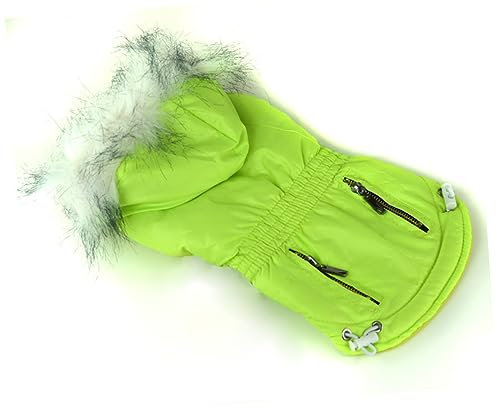 BESPORTBLE Hundemantel Mit Reißverschluss Für Winterkleidung Kälteschutzmantel Hundekostüm Für Welpen Strapazierfähiges Material Modisches Design Für Outdoor-aktivitäten
