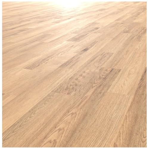 HORI Klick Hartvinylboden Rigid SPC Landhausdiele Holzoptik - Klick-Vinyl mit Trittschalldämmung - schwimmende Verlegung - - 91,5 x 15 x 0,42 cm - 1,918 m² - 14 Dielen