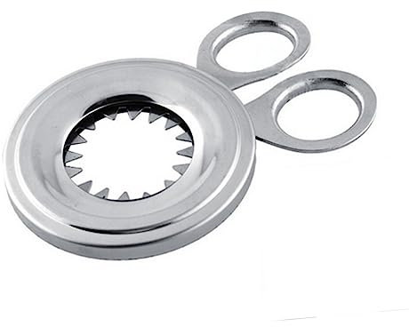 MAGICLULU Stainless Steel Egg Topper Cutter Scissors Kitchen Gadget for Boiled Eggs Cutter Tool Easy to Use for