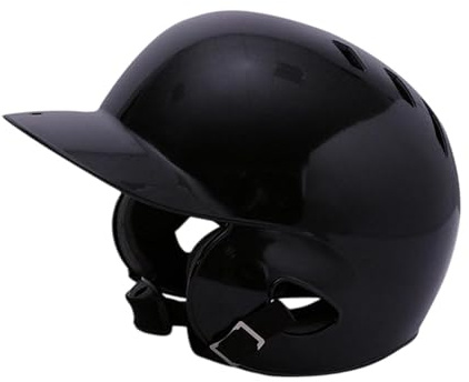 Perfeclan Casco da Battuta da Baseball Guardia Traspirante per Il Casco per Bambini per Il Softball per Bambini, Nero