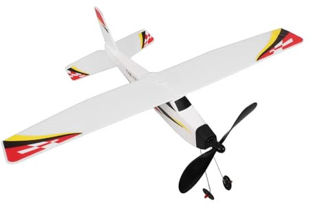 ERINGOGO Rubber Band Powered Airplane Glider Foam and Wood Aircraft Bonding DIY Assembly Toy Outdoor Flying Educational for Children