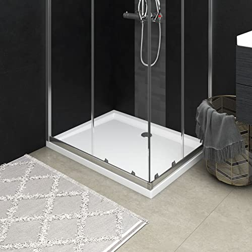 Snsowed Piatto Doccia in ABS Rettangolare 70x90 cm,Piatto Doccia,Attrezzature per Bagni-148902