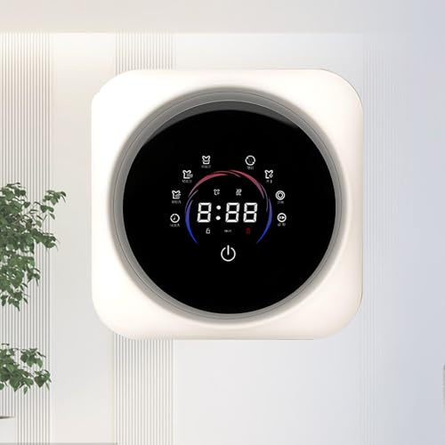 Mini Washing Machine Portable Washer Machine Portable Washing Machine and Dryer for Travel Wall Mounted Washer Machine Washer and Dryer Combo for Small Items WallMount
