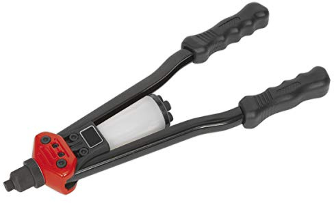 Sealey AK3983 - Remachadora compacta con Recipiente de Recogida