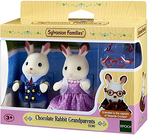 Sylvanian Families 5190 Schokoladenhasen Großeltern - Figuren für Puppenhaus