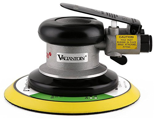 Valianto SD-3091 6-Inch Heavy Duty Air Dual Action Random Orbital Silver Sander