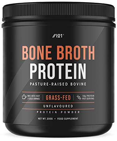 Bone Broth Beef Protein Powder 200g - Unflavoured - 100% Grass-Fed & Pasture Raised Beef – by Alpha01
