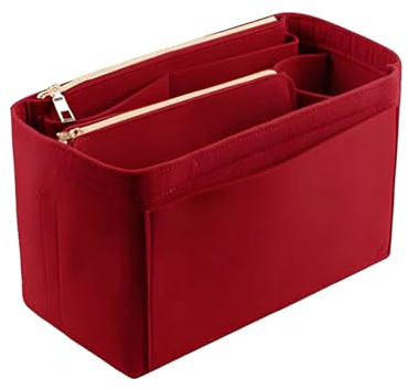 YXBQueen Taschenorganizer Handtasche Kosmetik Organizer Filz Taschenorganizer Bag Handtaschen Organizer Taschen Organisator für Handtaschen, Reisetasche