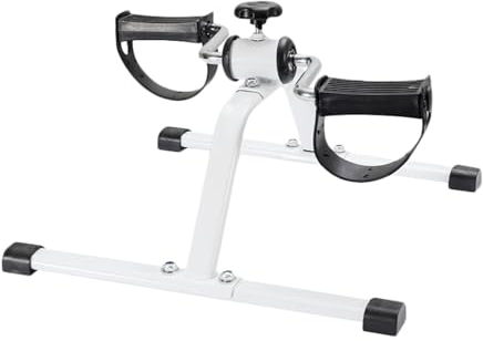 BZJPRFC Pedaltrainer, Fahrradpedaltrainer Unter Dem Schreibtisch, Mini-Heimtrainer, Verstellbare Fitnessgeräte for Senioren for Arm- Oder Beinfitness Und Physiotherapie (Color : Style 1)