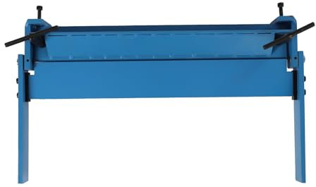 Tisch Abkantbank Gusseisen Schwenkbiegemaschine Blech Biegewange 1 1 2 mm Faltkapazität 95 Grad Biegewinkel Puderschicht Finish für Metallbearbeitung und Werkstätten (450MM)