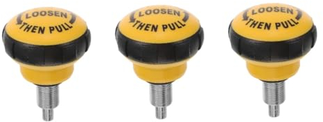 KOMBIUDA 3 Stücke Übung Ausrüstung Zubehör Fitness Bike Knopf Höhe Einstellung Schraube Pull Pin Ersatz Teile Gymnastik Bar