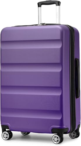 Kono 28 Inch Large Suitcase Expandable ABS+PC Hard Shell Checked Luggage