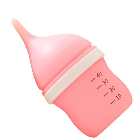 Haustier-Stillflasche, 40 ml, Welpenflasche, Haustier-Futterbedarf, Silikon-Hunde-/Katzenmilch-Futterflasche, tragbarer Futterspender für kleine Tiere, für Kätzchen, Reisen