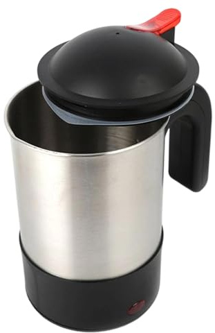 Caldera de agua para coche, acero inoxidable de ebullición rápida, hervidor eléctrico portátil para coche, para preparar té, café, preparación de leche, viajes, camping, salidas familiares