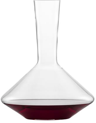 ZWIESEL Glas Pure Red Wine Decanter (1 Piece), Carafe for Red Wine with Drop Protect Technology, Tritan Crystal Glass, Made in Germany (25 Ounce)