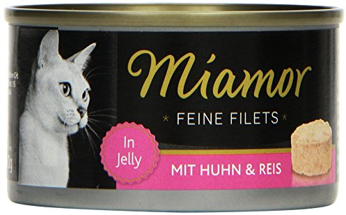 Miamor kattfoder fina fileter kyckling + ris 100 g, 24-pack (24 x 100 g)