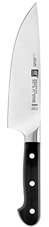 ZWILLING 38401-181-0 Couteau de Chef, Acier Inoxydable, Noir, 27 x 7 x 3 cm