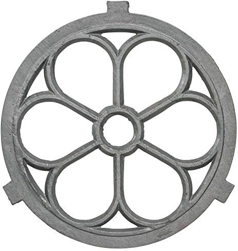 Fenster grau Stallfenster Eisenfenster Scheunenfenster Eisen 65cm Antik-Stil