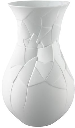 Rosenthal 14255-100102-26010 Miniaturvase Vase of Phases aus weißem Porzellan, Höhe 10 cm