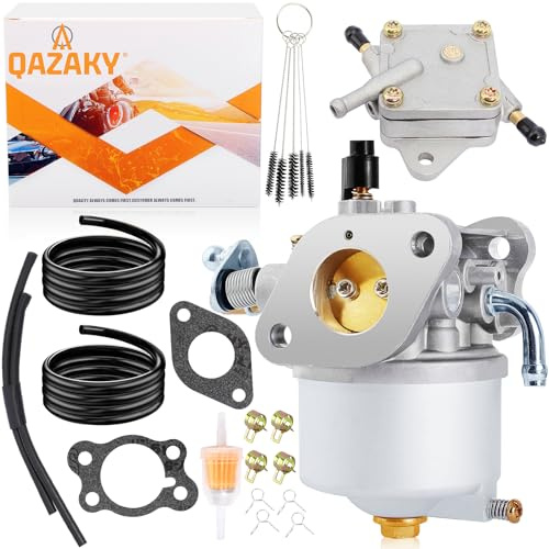 QAZAKY Golf Cart Vergaser Kraftstoffpumpe Ersatz für EZGO Gas 350cc 4-Takt Robin Motor Workhorse ST350 ST-Sport TXT MPT Shuttle Clays Car 72558-G01 72558-G05 72840-G02 72873-G01 17559 520-184 Vergaser