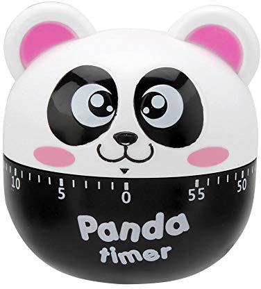 Kitchen Timer, Manual Mechanical Kitchen Timer Cute Animal Shape Cooking Mechanical Counters Home Decor for Cooking Timing Tool(Pink)