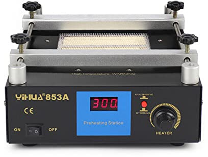 853A - Stazione di riscaldamento digitale Preheat Soldering Station per preriscaldamento, antistatica, antiruggine, preheating Station per dissaldatura Rework 450 W
