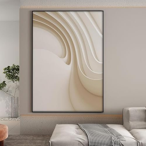 Cuadro Modernos Lienzo Pintura Cartel 3D trampantojo pintura HD Impresión de Imagen cuadros decorativos Sala de estar Cuarto de baño Comedor Decoración de pared 40x60cm Sin Marco