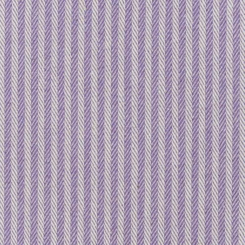 SCHÖNER LEBEN. Dekostoff Dobby Streifen 3mm lila beige 1,40m Breite