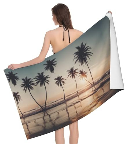 Herren Damen Strandtuch Cartoon-Vogel Duschtücher Erwachsene Badetuch Groß Kinder Microfaser Handtücher Für Strand Schwimmen Hotels
