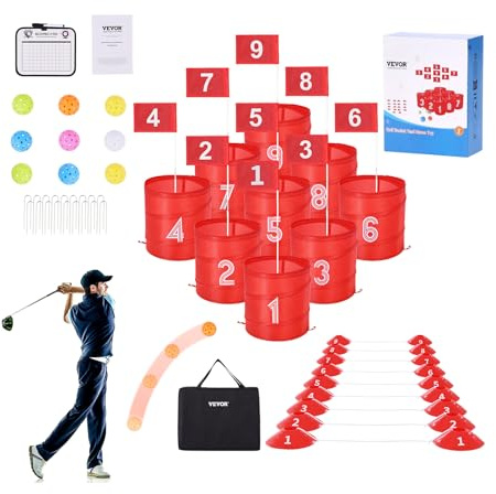 VEVOR Backyard Golf 9-spel