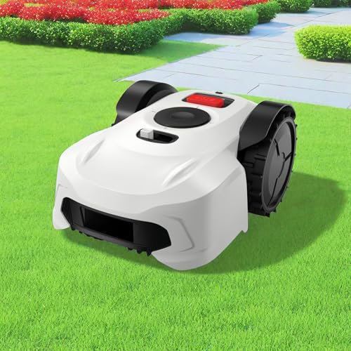 WEIMILOR Tondeuse robotisée sans Fil périphérique pour Une pelouse Parfaitement entretenue. Installation et Configuration faciles, cartographie RTK+Vision, évitement d'obstacles