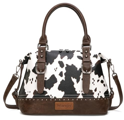 Montana West Vintage Classic Crossbody Barrel Satchel Abnehmbar, Vintage, Western