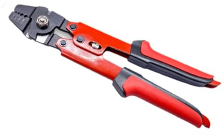 kowaku Pinza Crimpatrice Da Pesca con Impugnatura Ergonomica per Filo di Acciaio Da 0,1-2,2 Mm