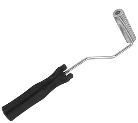 Rodillo de burbujas para laminar, aleación de aluminio, fibra de vidrio, herramienta de burbujas con mango cómodo para herramientas de manualidades de bañera