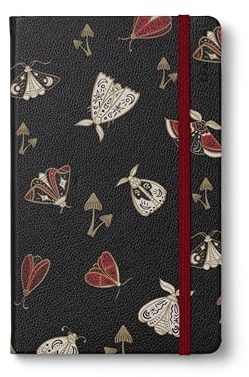 IF Bookaroo Carnet A5 Motif papillons sombres