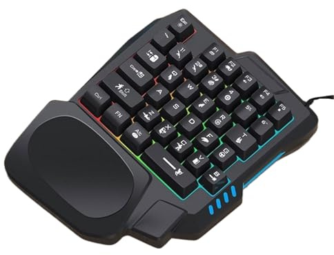 Teclado De Juego Con Rgb Keypad Mecánico Programable Para Juegos De Una