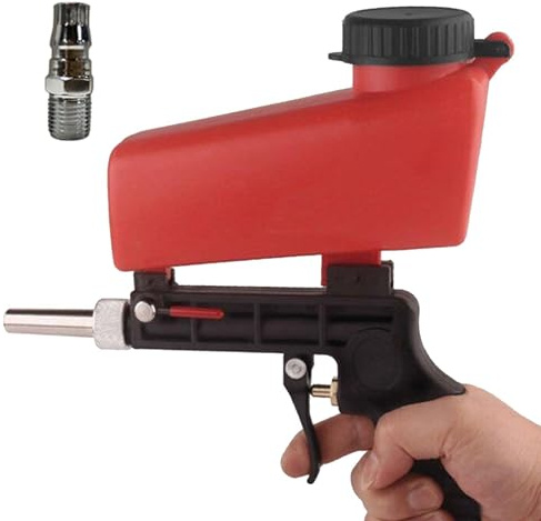 Sableuses,Pistolet de Sablage Portable à Buse,Machine À Pulvérisation De Sable | Pour Industrie Automobile Travail des Métaux et du Bois Atelier Garage Bricolage et Chantier