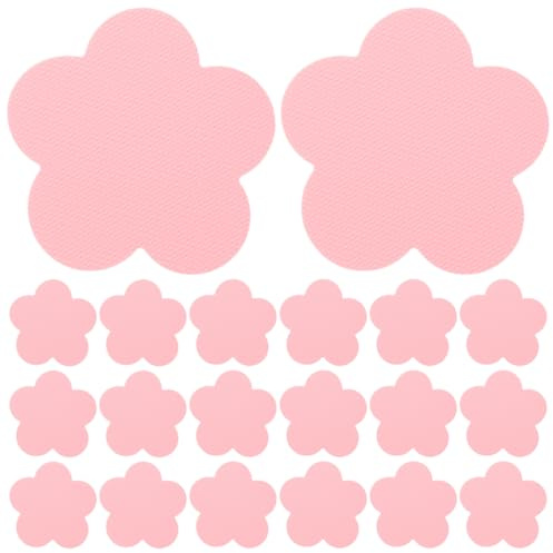 CVUTOVO 12 pcs Floral Non Slip Shower Stickers Self Adhesive Bathtub Grips for Smooth Surfaces Shower Floor Anti Slip Stickers Easy Install Bathroom Safety Decals